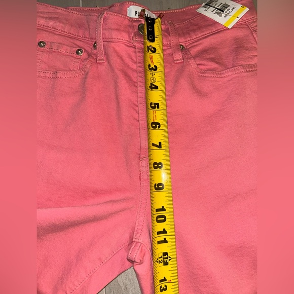 NEW Pistola High Rise Straight Leg Jeans Button Fly Flamingo Size 26 - Picture 11 of 14